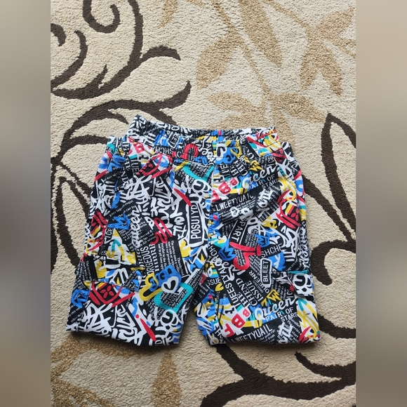 Vintage VIP Colorful Graphic Print Joggers - Picture 8 of 12